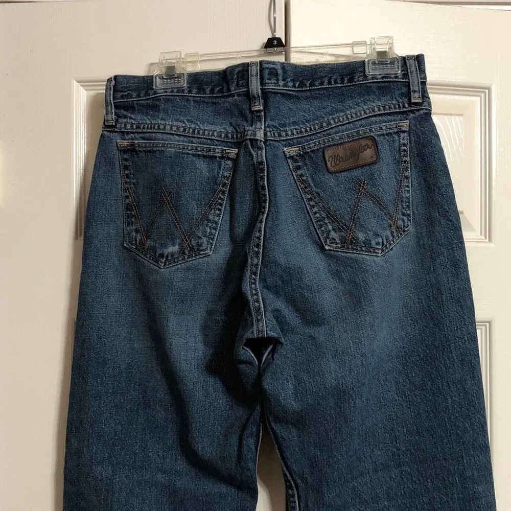 Mens Wrangler 20X Bootcut Blue Jeans Size 30x30 Competition Style 01